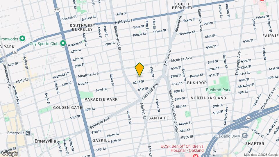 3337 California St Map and Location Details