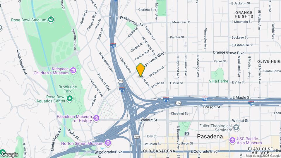 571 Lincoln Ave Map and Location Details