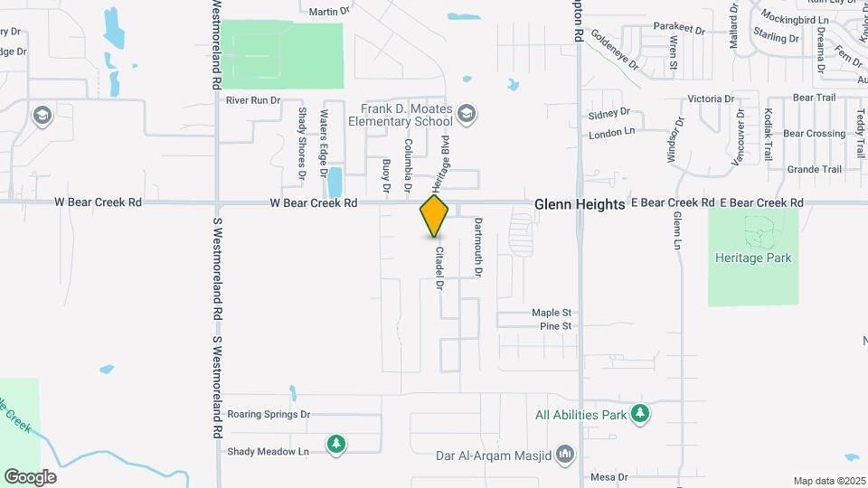 1715 Citadel Dr Map and Location Details