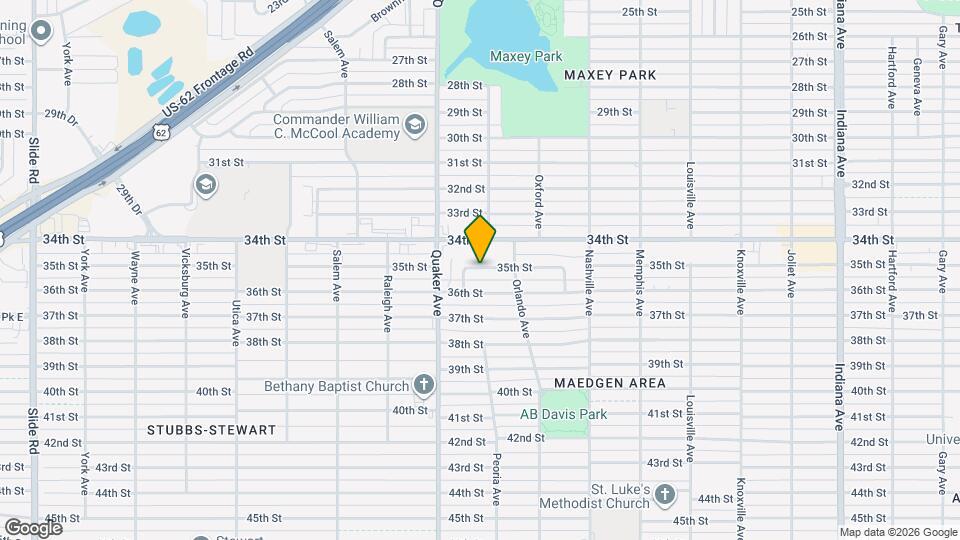 4213 35th St Map and Location Details