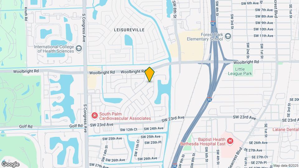 1708 SW 18th St Map and Location Details