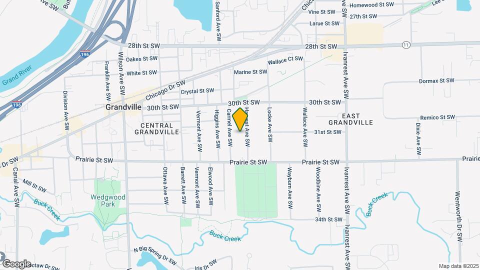 3109 Harvest Ave SW Map and Location Details
