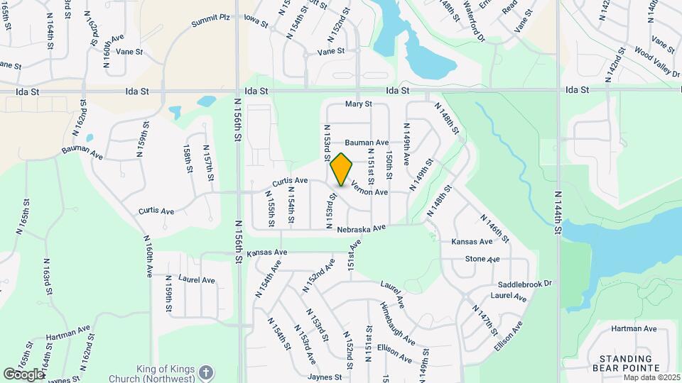 15222 Curtis Ave Map and Location Details