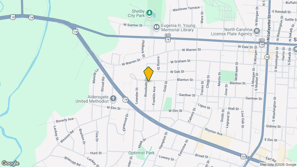 403 Woodside Dr Map and Location Details