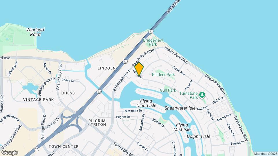 700 Gull Ave Map and Location Details