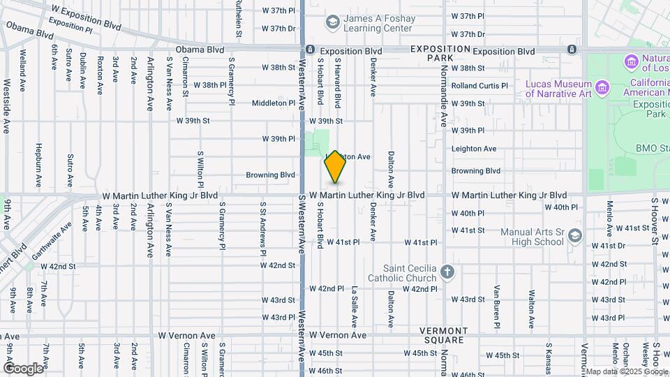 3994-3997 S Harvard Blvd Map and Location Details
