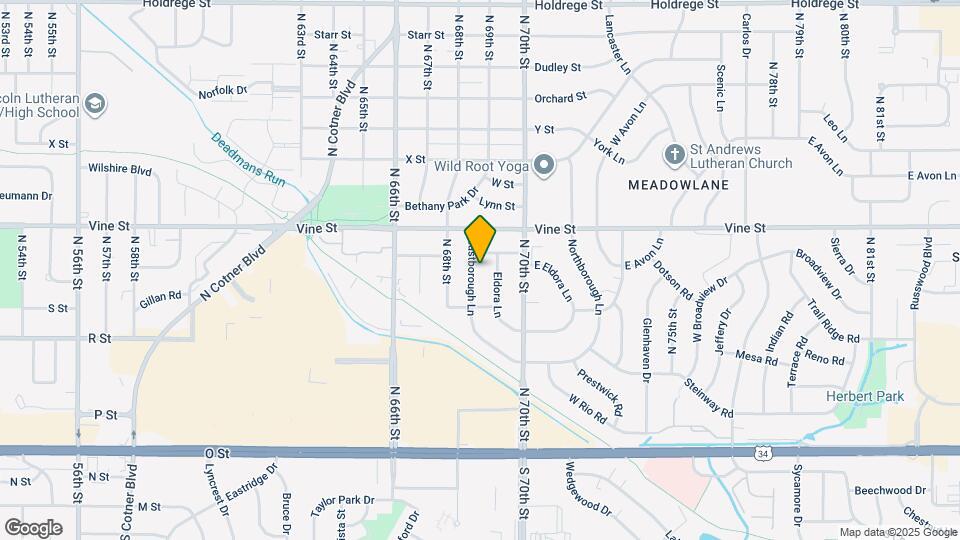 632 Eastborough Ln Map and Location Details