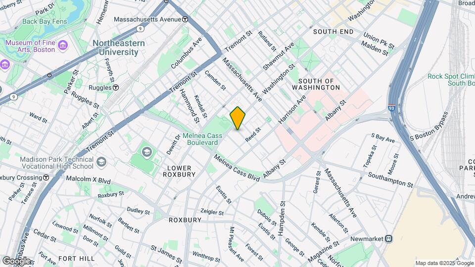 8 Newcomb St Mapa y Detalles de la Ubicación