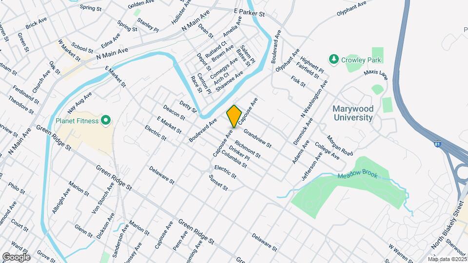 2014-2016-2016 Capouse Ave Map and Location Details