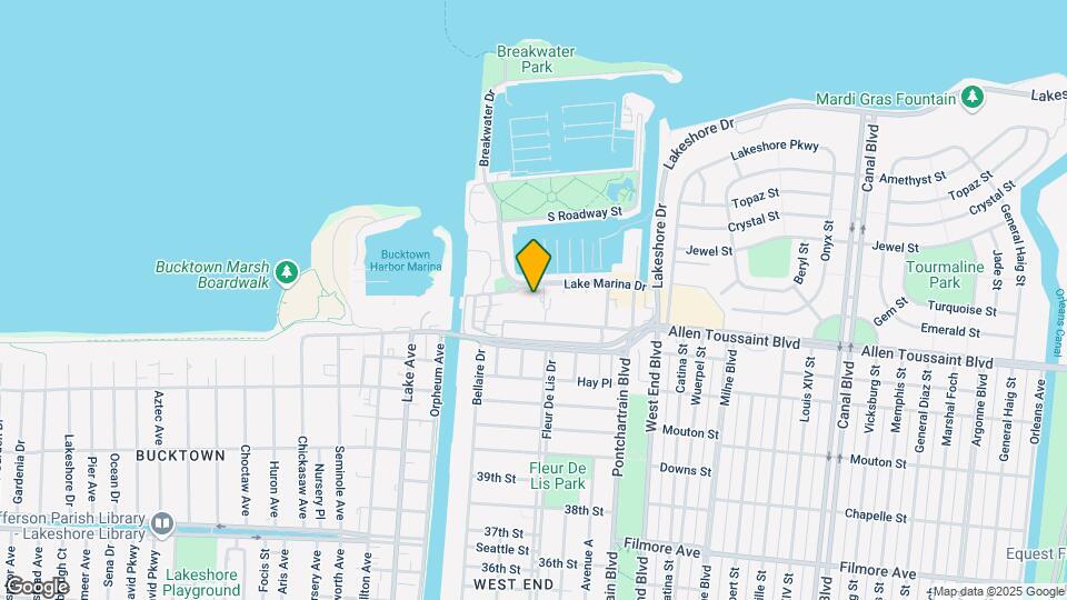 318 Lake Marina Ave, Unit 305 Map and Location Details