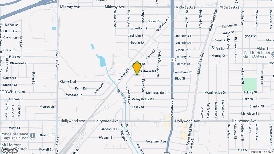 3016 Bibb St Map and Location Details
