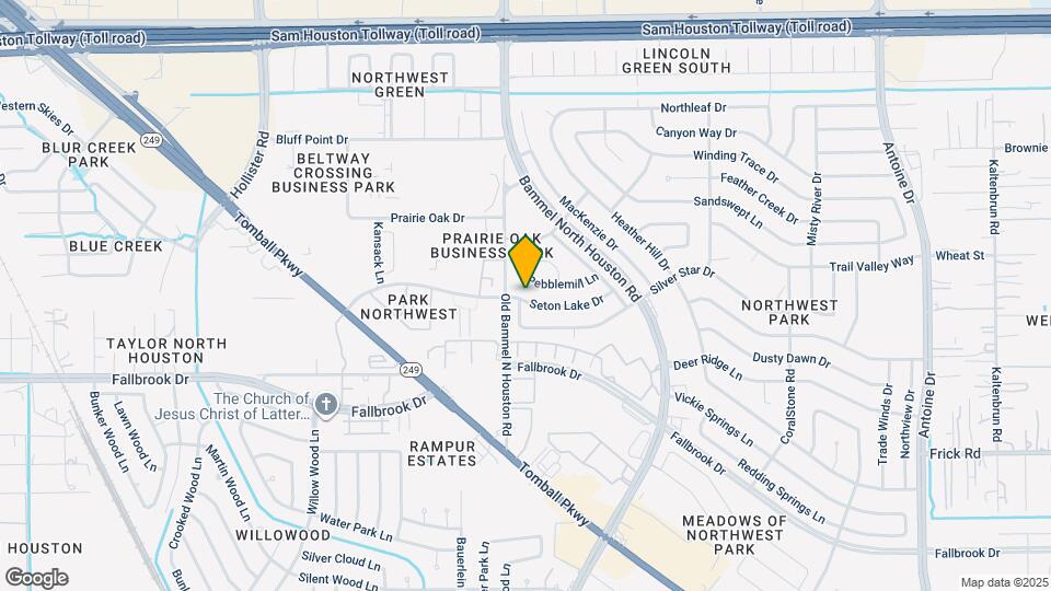 7414 Seton Lake Dr Map and Location Details