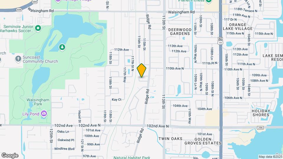 11567 107th Ave N Map and Location Details