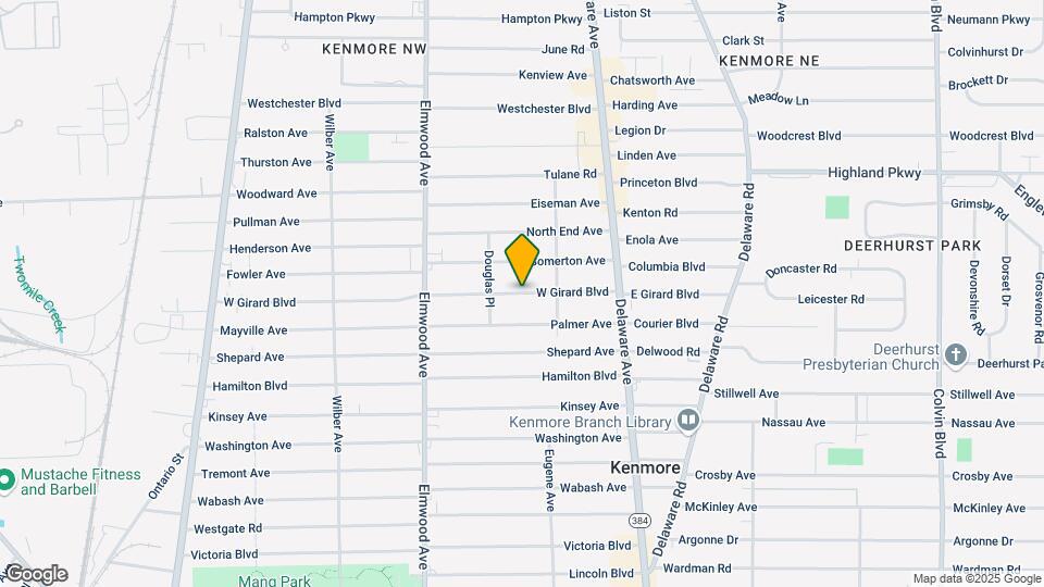 Kenmore Development Map and Location Details