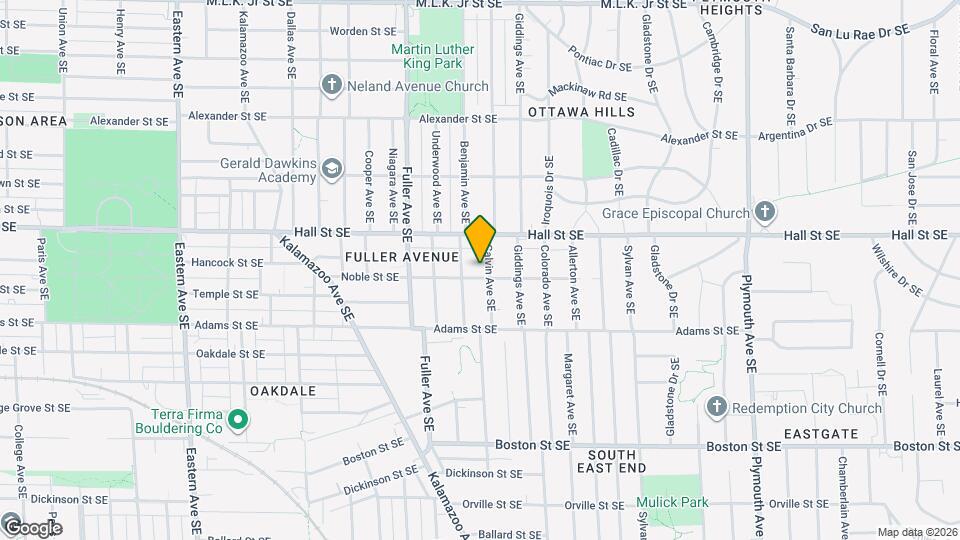 1235 Calvin Ave SE Mapa y Detalles de la Ubicación