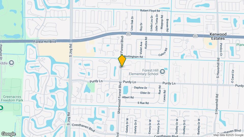 2120 Sherwood Forest Blvd Map and Location Details