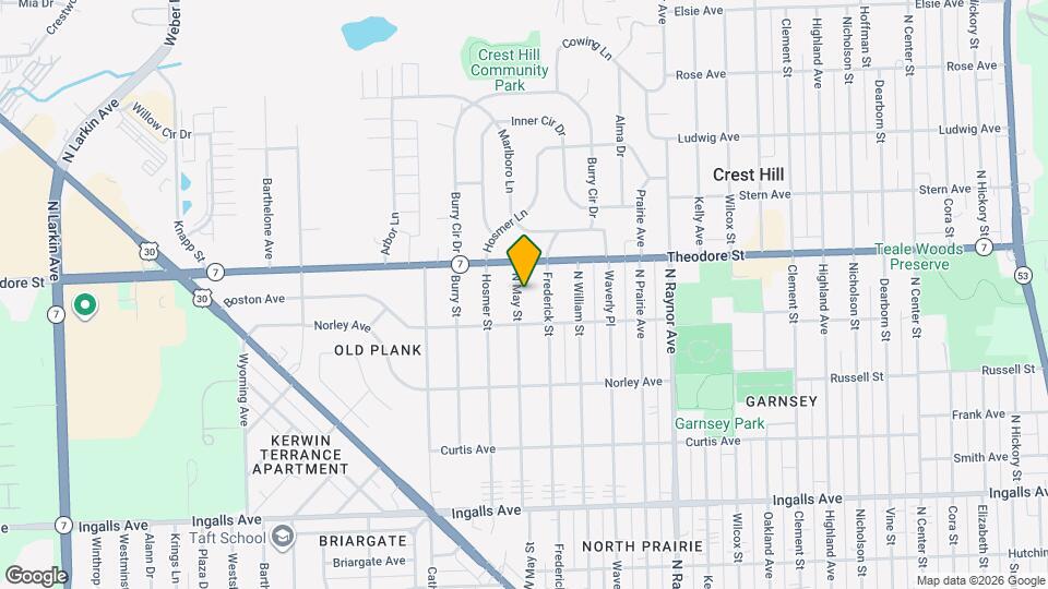 1512 N May St Map and Location Details