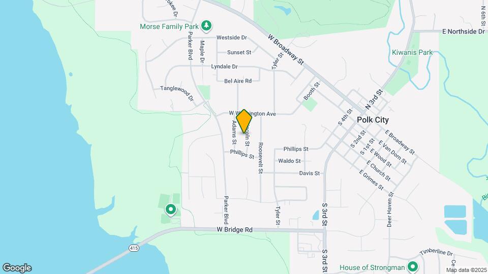 608 Lincoln St Map and Location Details