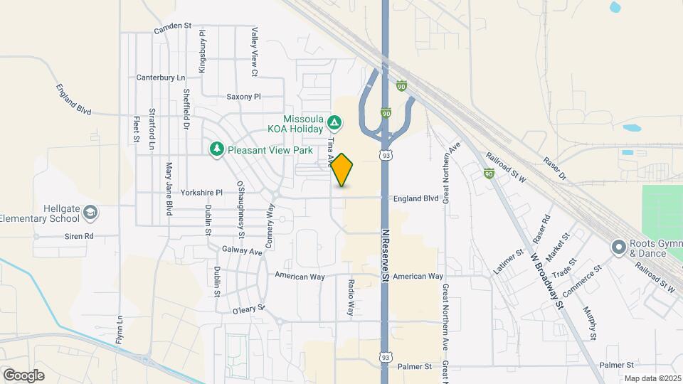 3480 England Blvd Map and Location Details