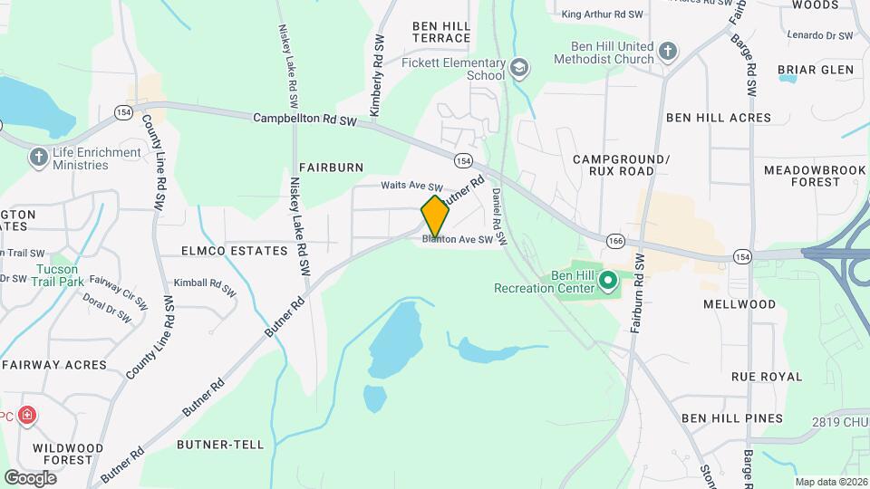 4058 Blanton Ave SW Map and Location Details