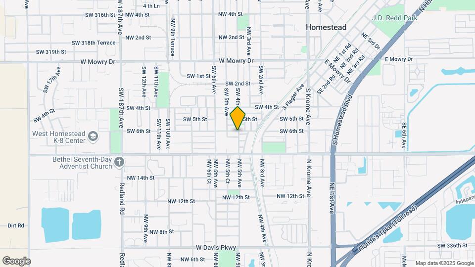 400 SW 6th St Mapa y Detalles de la Ubicación