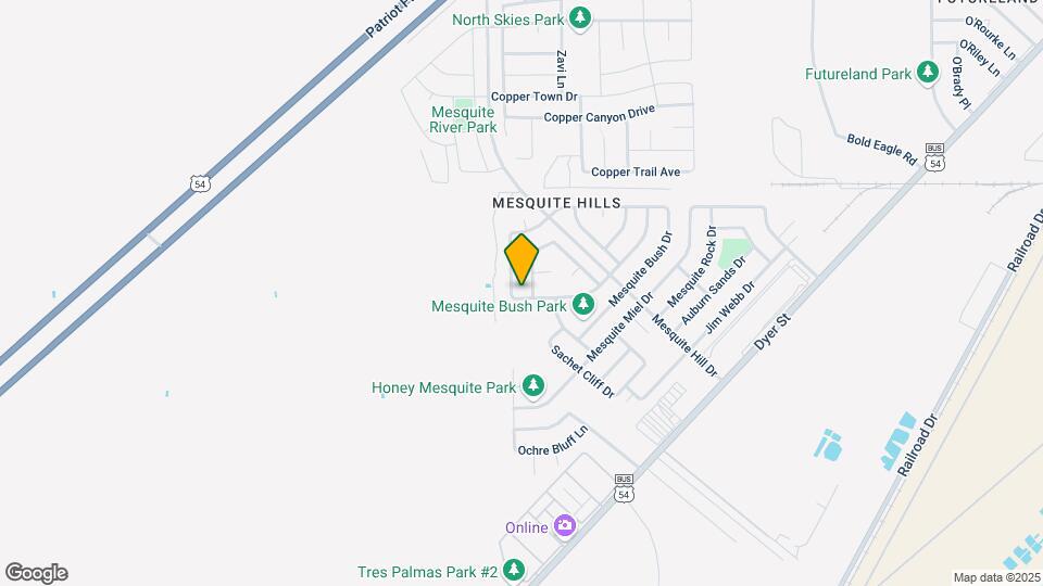 11713 Mesquite Lake Ln Map and Location Details