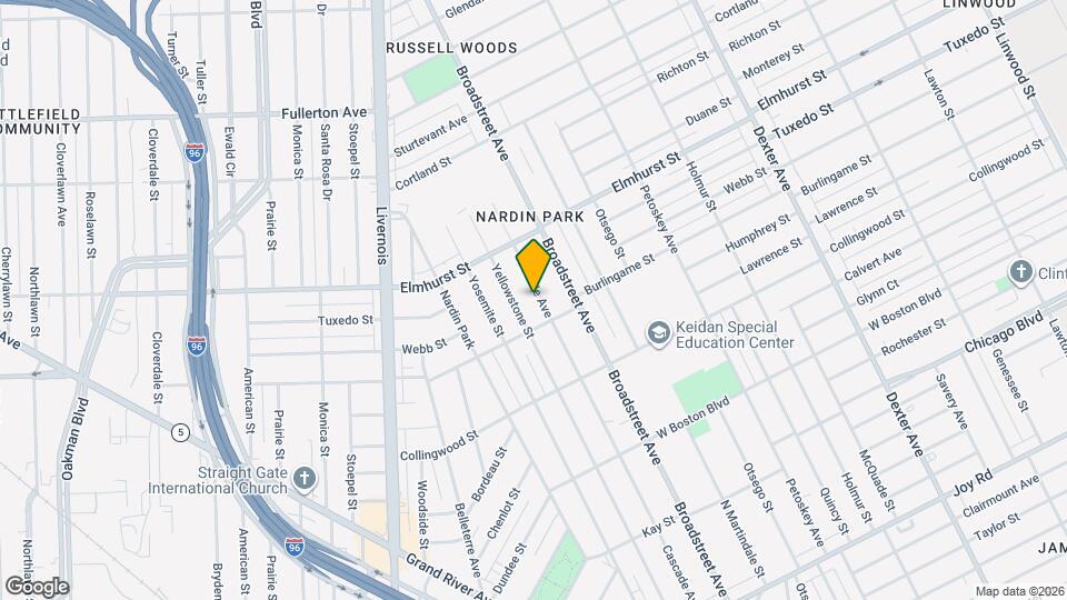 11647 Cascade Ave Mapa y Detalles de la Ubicación