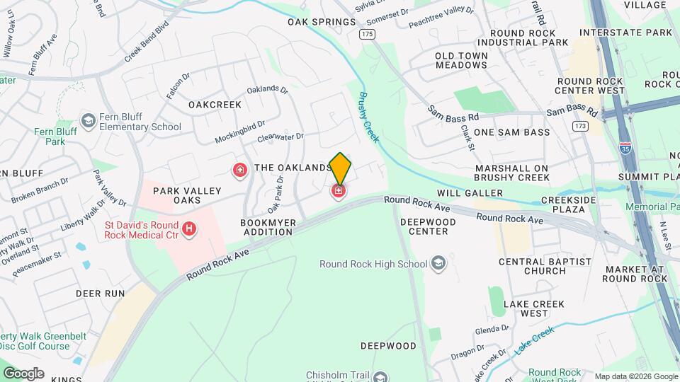 1909 Springwater Dr Map and Location Details