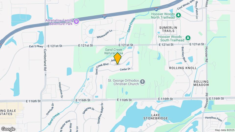 10521 Sand Creek Blvd Map and Location Details
