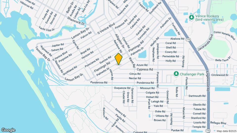 940 Mangrove Rd Map and Location Details