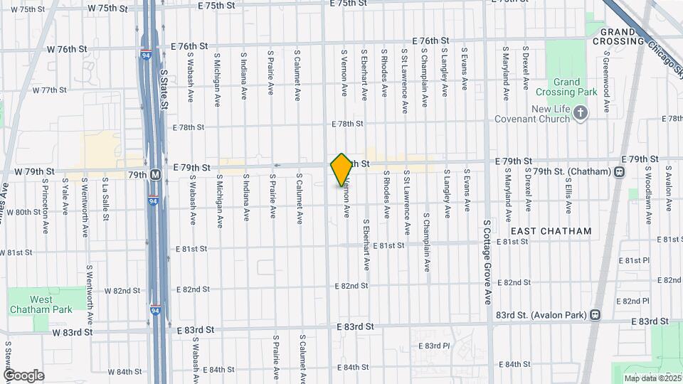 7942 S Vernon Ave-Unit -7942-2 Map and Location Details