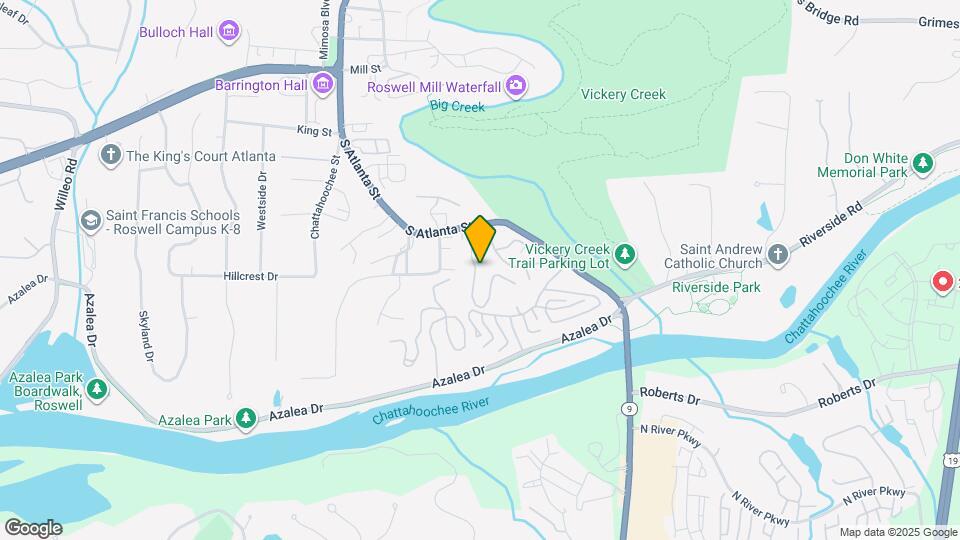 225 Warm Springs Cir Map and Location Details