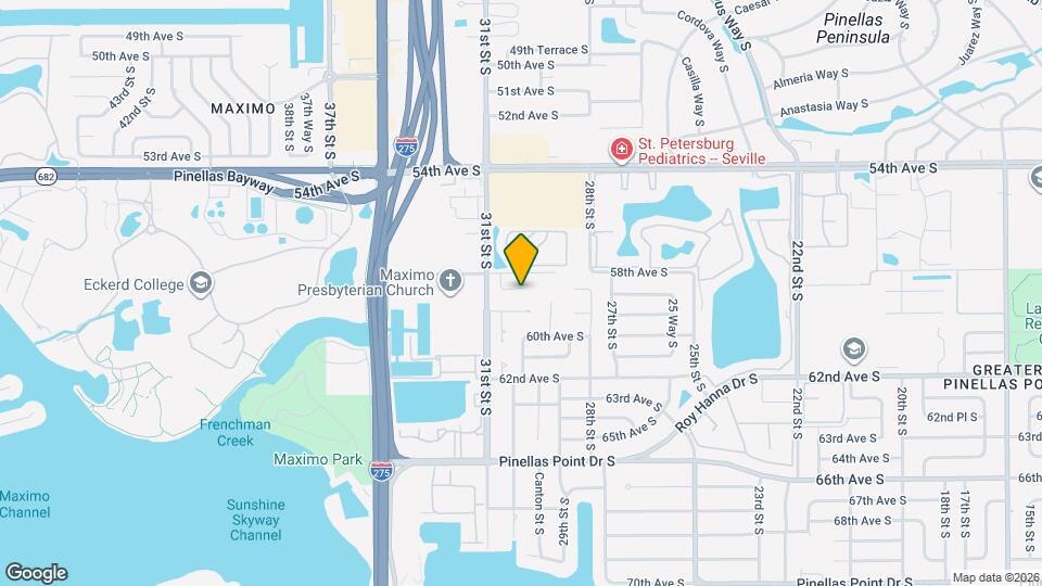 5839 Erin Ln S Map and Location Details