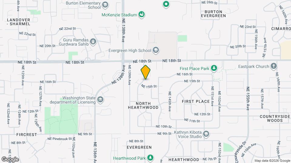 1511 NE 141st Ave Map and Location Details