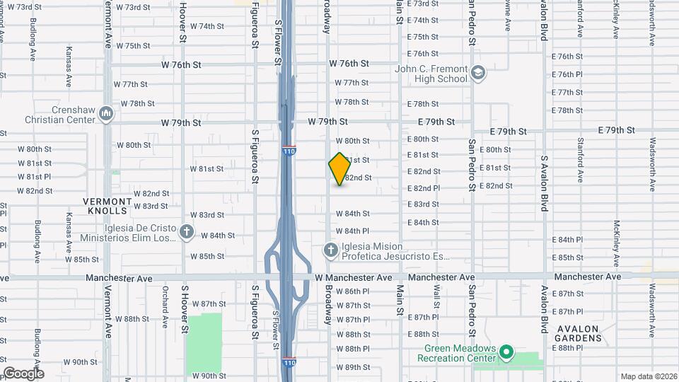 245 W 83rd St Mapa y Detalles de la Ubicación