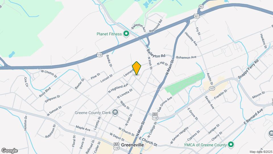 304 N Hardin St Map and Location Details