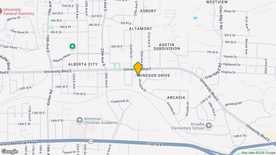 2935 Arcadia Dr Map and Location Details