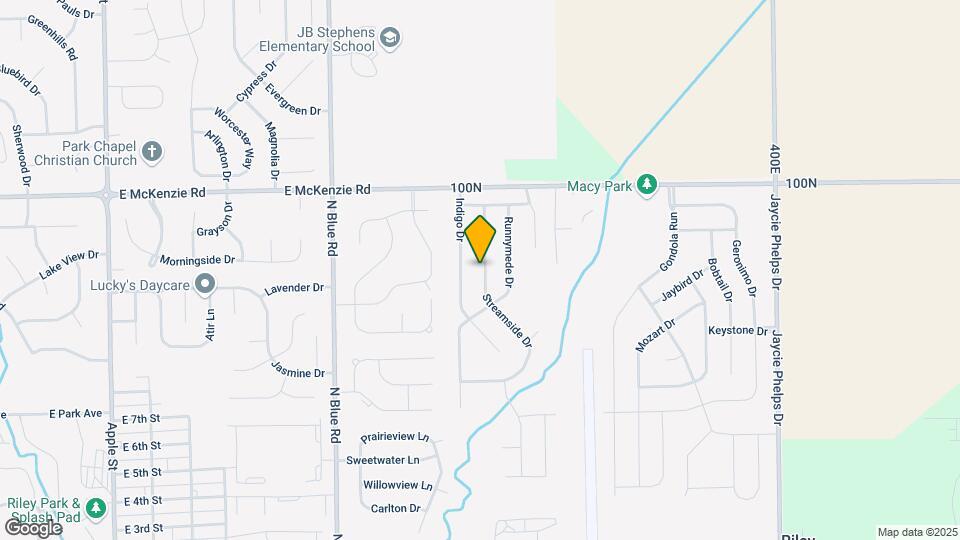 870 Streamside Dr Mapa y Detalles de la Ubicación