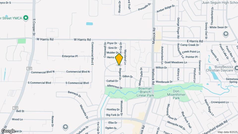 7712 Regent Dr Mapa y Detalles de la Ubicación