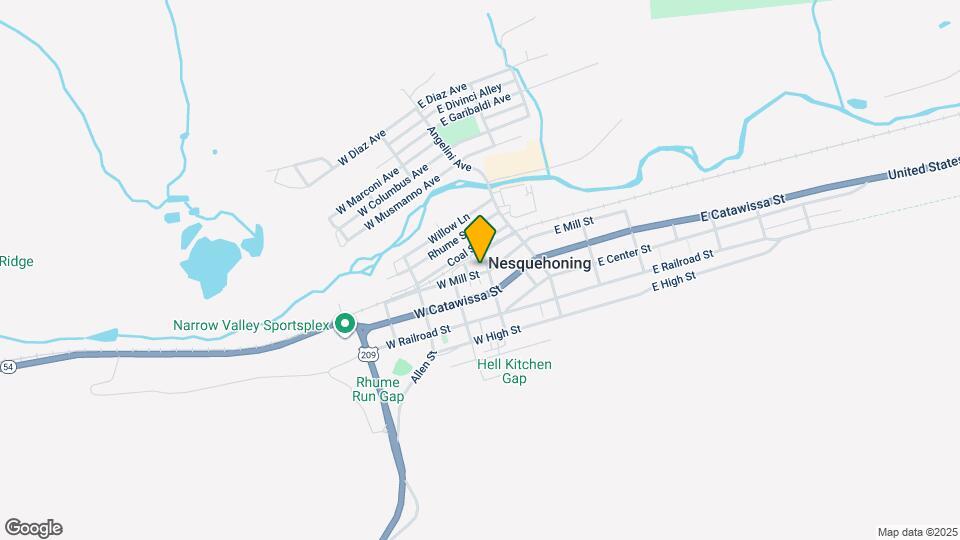 107 W Mill St Map and Location Details