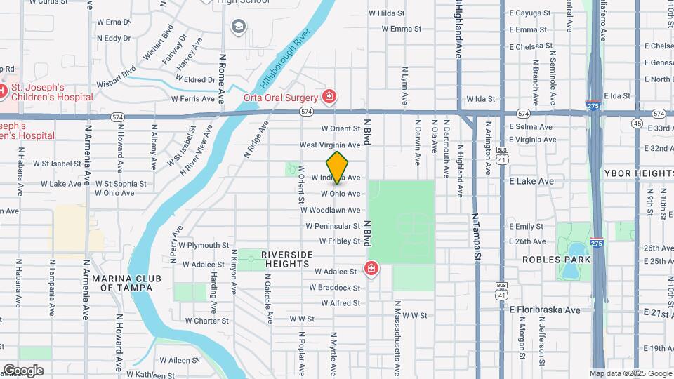 719 W Ohio Ave Mapa y Detalles de la Ubicación