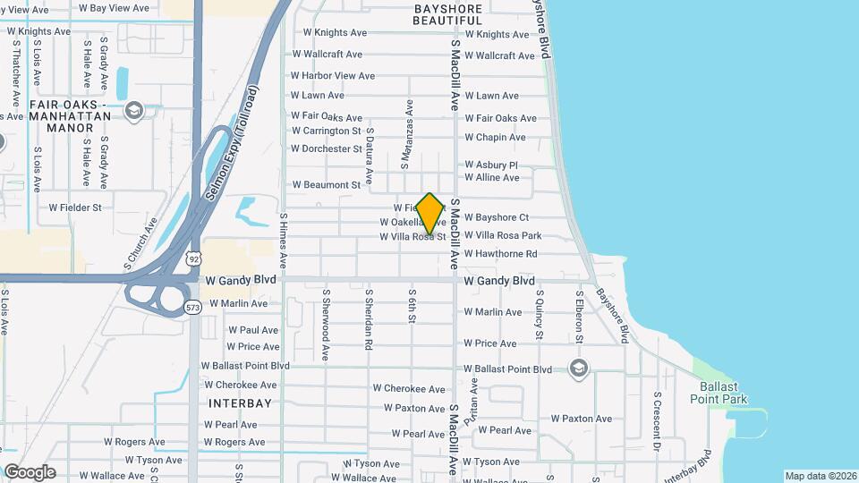 3114 W Villa Rosa St Map and Location Details