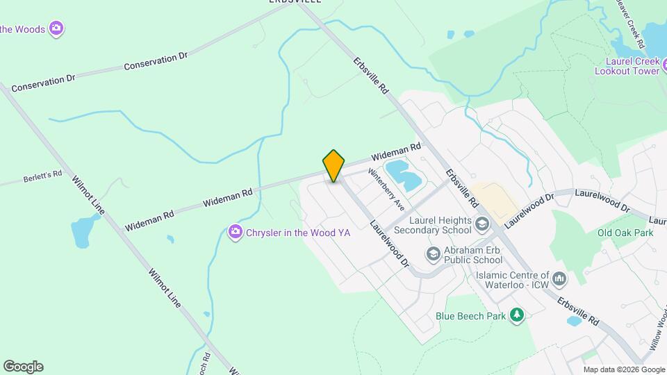 608 Woolgrass Ave Map and Location Details