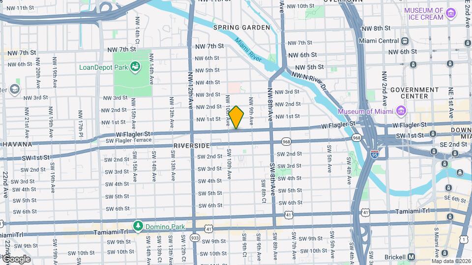 972 W Flagler St, Unit SI ID1548679P Map and Location Details