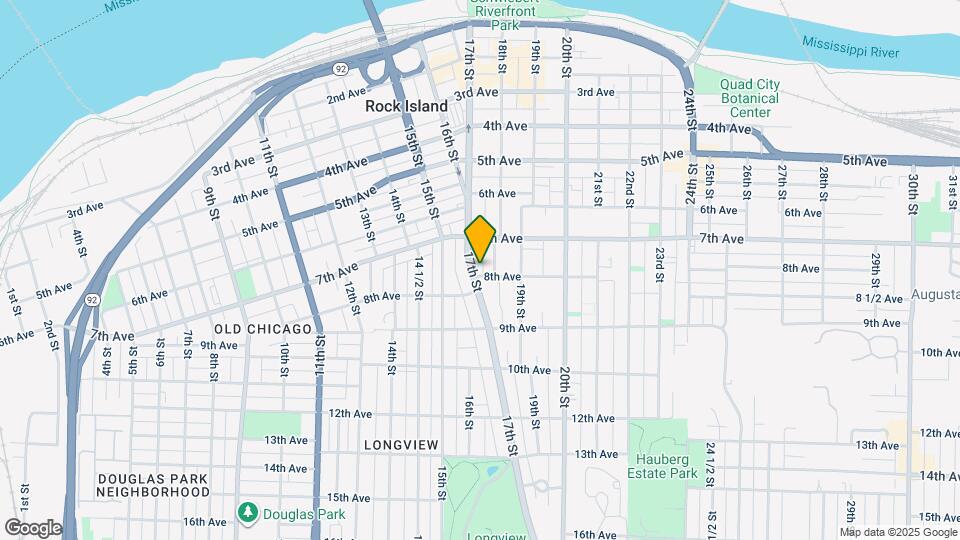737 17th St Map and Location Details