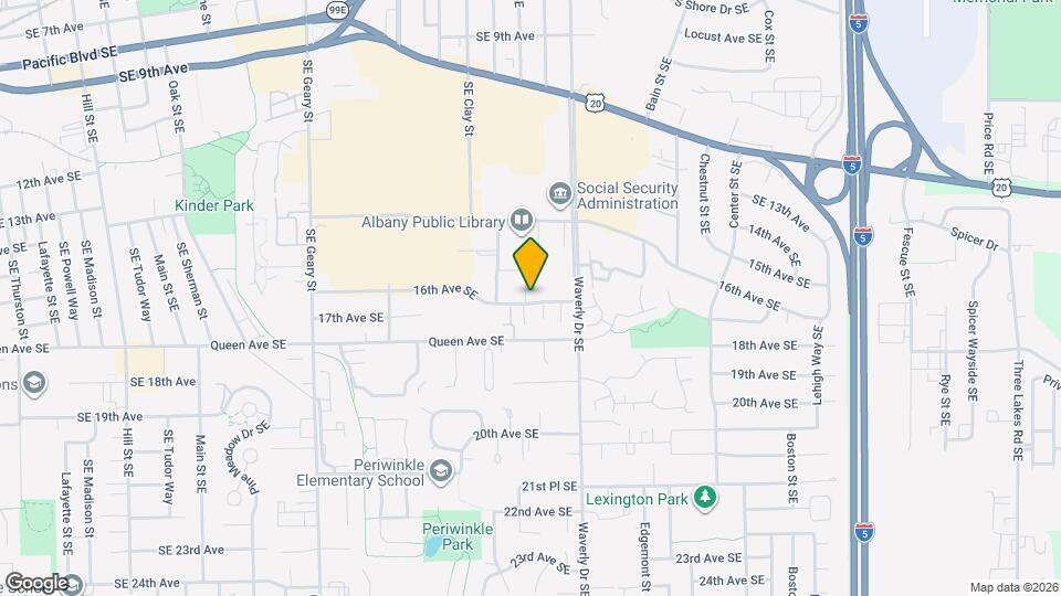 1555 Dolores Wy Map and Location Details
