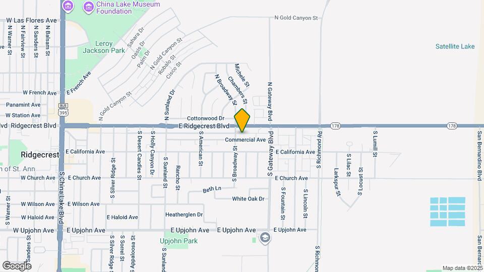 736 Commercial Ave Map and Location Details