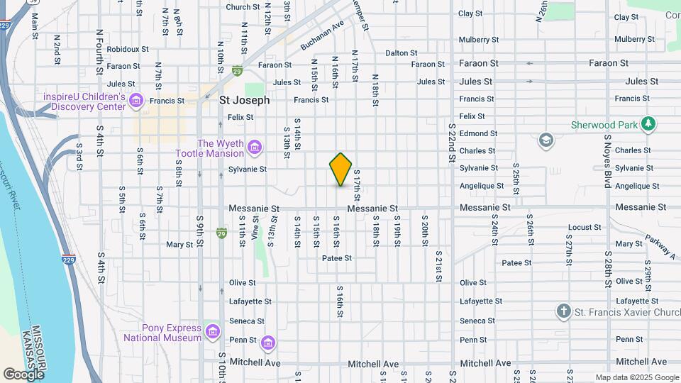 503 S 16th St Map and Location Details