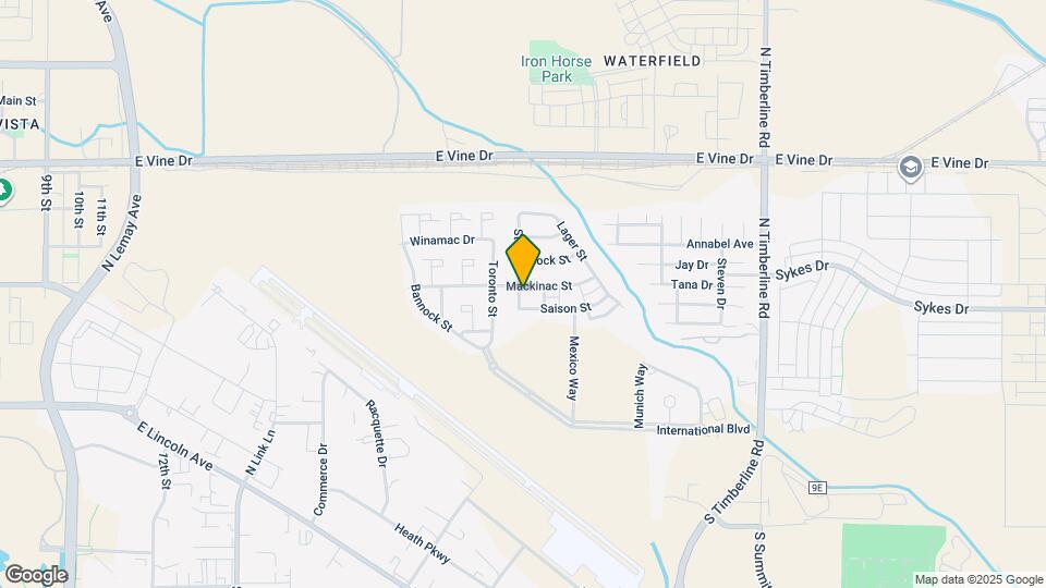 2103 Mackinac St Mapa y Detalles de la Ubicación