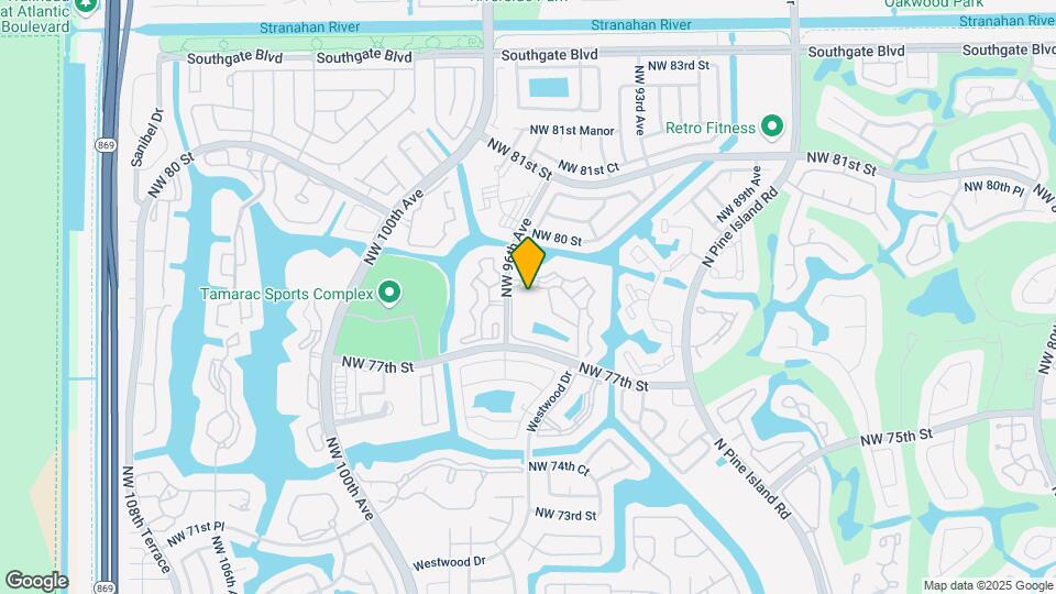 9511 Weldon Cir Map and Location Details